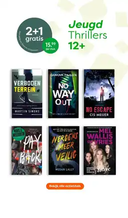 The Read Shop Jeugd Thrillers aanbieding