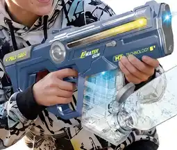 Top1Toys Alert Splash waterpistool elektrisch medium met licht en auto fill functie (usb) aanbieding