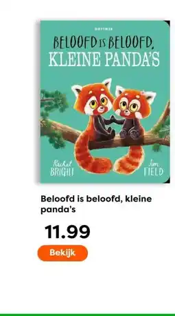 The Read Shop Beloofd is beloofd, kleine panda's aanbieding