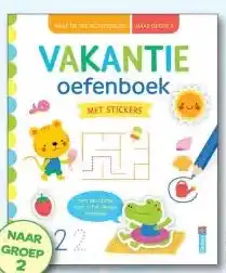 The Read Shop Vakantie oefenboek met stickers aanbieding