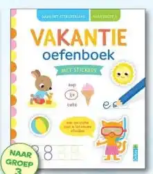 The Read Shop Vakantie oefenboek met stickers aanbieding