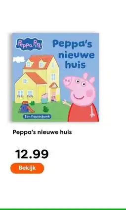 The Read Shop Peppa's nieuwe huis aanbieding
