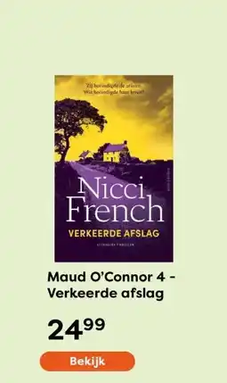 The Read Shop Maud O’Connor 4 - Verkeerde afslag aanbieding