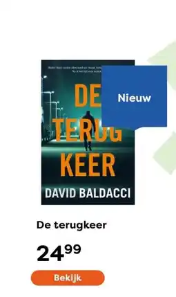 The Read Shop De terugkeer aanbieding
