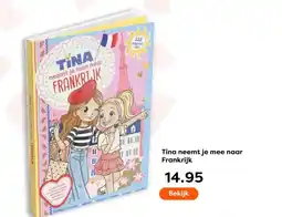 The Read Shop Tina neemt je mee naar Frankrijk aanbieding