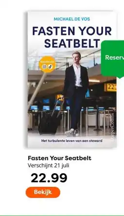 The Read Shop Fasten Your Seatbelt aanbieding