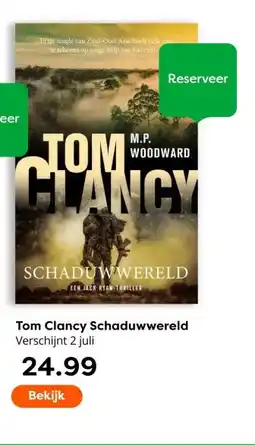 The Read Shop Tom Clancy Schaduwwereld aanbieding