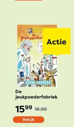 The Read Shop De jeukpoederfabriek aanbieding