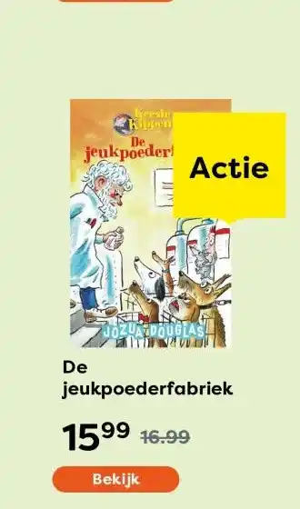 The Read Shop De jeukpoederfabriek aanbieding