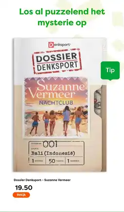 The Read Shop Dossier Denksport - Suzanne Vermeer aanbieding
