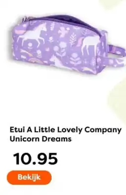The Read Shop Etui A Little Lovely Company Unicorn Dreams aanbieding