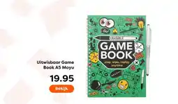 The Read Shop Uitwisbaar Game Book A5 Moyu aanbieding