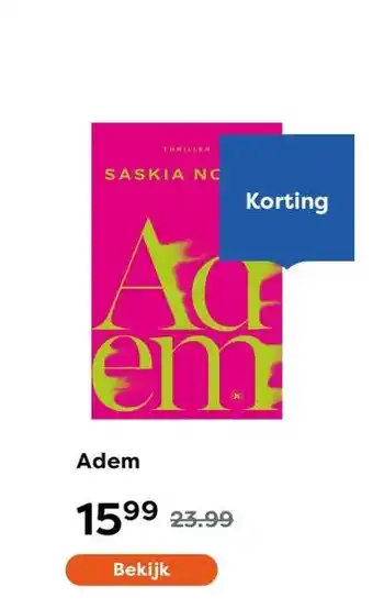 The Read Shop Adem aanbieding