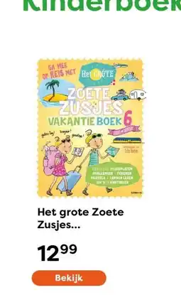 The Read Shop Het grote Zoete Zusjes vakantieboek 6 aanbieding