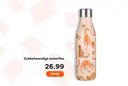 The Read Shop Dubbelwandige waterfles aanbieding