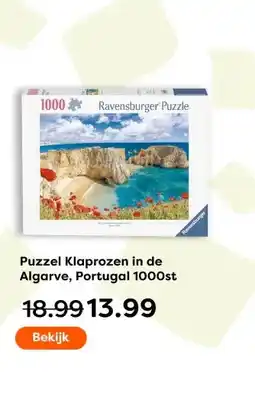 The Read Shop Puzzel Klaprozen in de Algarve, Portugal aanbieding