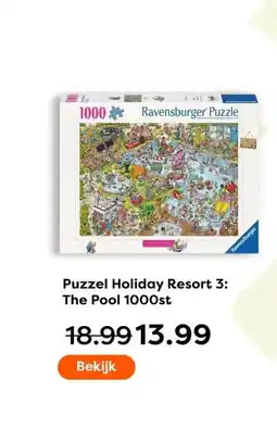 The Read Shop Puzzel Holiday Resort 3: The Pool aanbieding