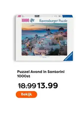 The Read Shop Puzzel Avond in Santorini aanbieding