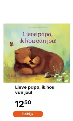 The Read Shop Lieve papa, ik hou van jou! aanbieding