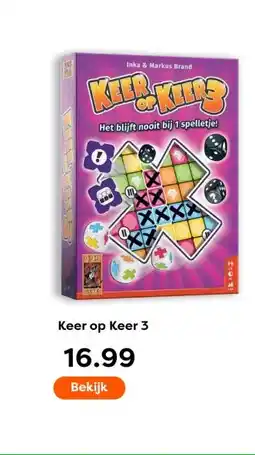 The Read Shop Keer op keer 3 aanbieding