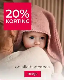 Prenatal op alle badcapes aanbieding