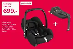 Prenatal Maxi-Cosi Cabriofix i-Size + Maxi-Cosi Cabriofix i-Size Base aanbieding