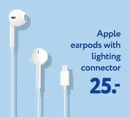 Primera Apple earpods with lighting connector aanbieding