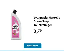 Plein.nl 2+2 gratis: Marcel's Green Soap Toiletreiniger aanbieding