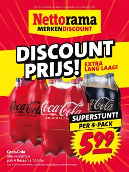 Nettorama Coca-Cola aanbieding