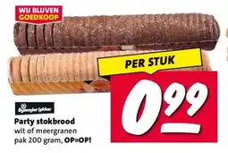 Nettorama Party stokbrood aanbieding