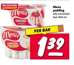Nettorama Mona pudding aanbieding