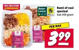 Nettorama Bami of nasi speciaal aanbieding