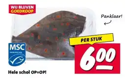 Nettorama Hele schol OP=OP! aanbieding