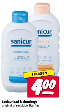 Nettorama Sanicur bad & douchegel aanbieding