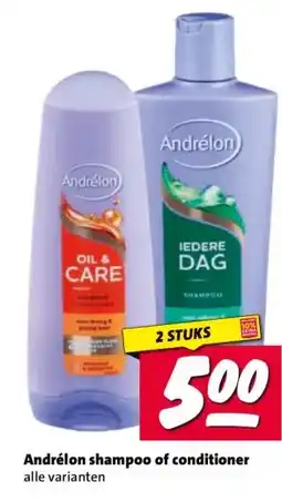 Nettorama Andrélon shampoo of conditioner aanbieding