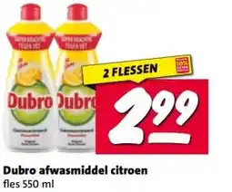 Nettorama Dubro afwasmiddel citroen aanbieding