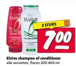 Nettorama Elvive shampoo of conditioner aanbieding