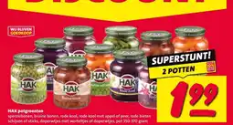 Nettorama HAK potgroenten aanbieding