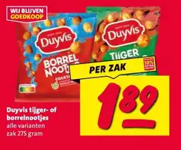 Nettorama Duyvis tijger- of borrelnootjes aanbieding