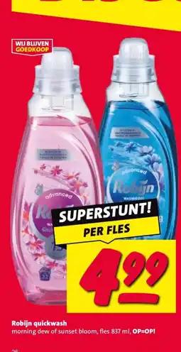 Nettorama Robijn quickwash aanbieding
