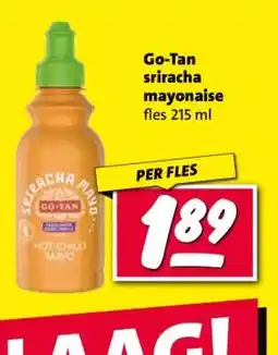 Nettorama Go-Tan sriracha mayonaise aanbieding