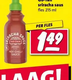 Nettorama Go-Tan sriracha saus aanbieding