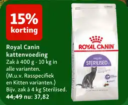 Maxi Zoo Royal Canin kattenvoeding aanbieding