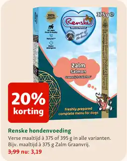 Maxi Zoo Renske hondenvoeding aanbieding