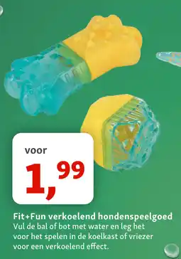 Maxi Zoo Fit+Fun verkoelend hondenspeelgoed aanbieding