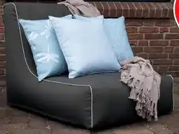 Marskramer Opblaasbare sofa donker grijs 70x90x70 cm aanbieding