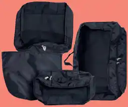 Marskramer Opbergtas voor koffer set 4sts zwart aanbieding