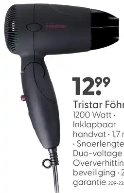 Marskramer Tristar fohn reis 1200W aanbieding