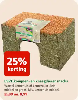 Maxi Zoo ESVE konijnen- en knaagdierensnacks aanbieding