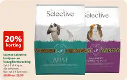 Maxi Zoo Science Selective konijnen- en knaagdierenvoeding aanbieding